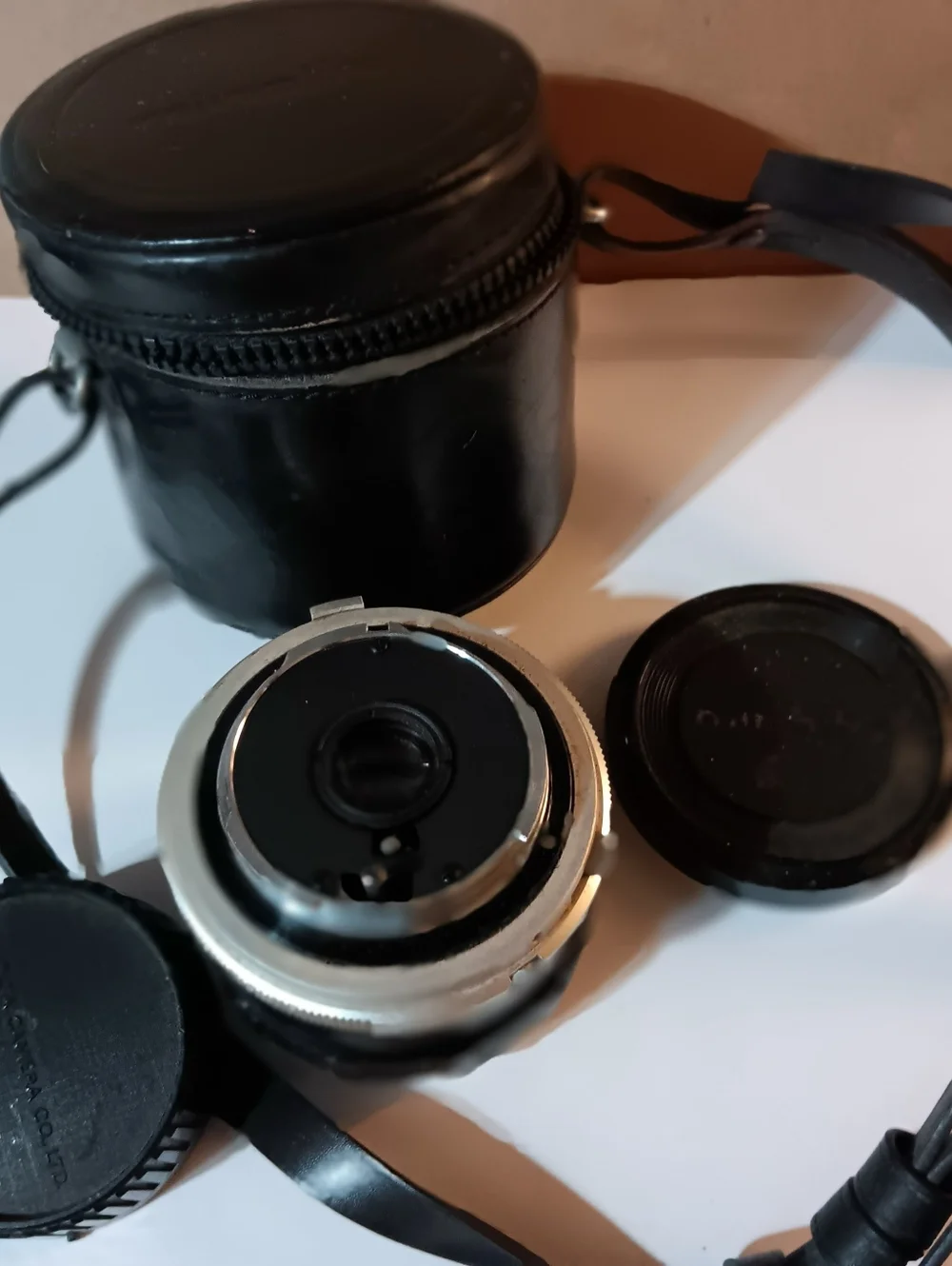 Vintage Minolta MC W. Rokkor-SG 28mm Manual Focus Camera Lens - Black
